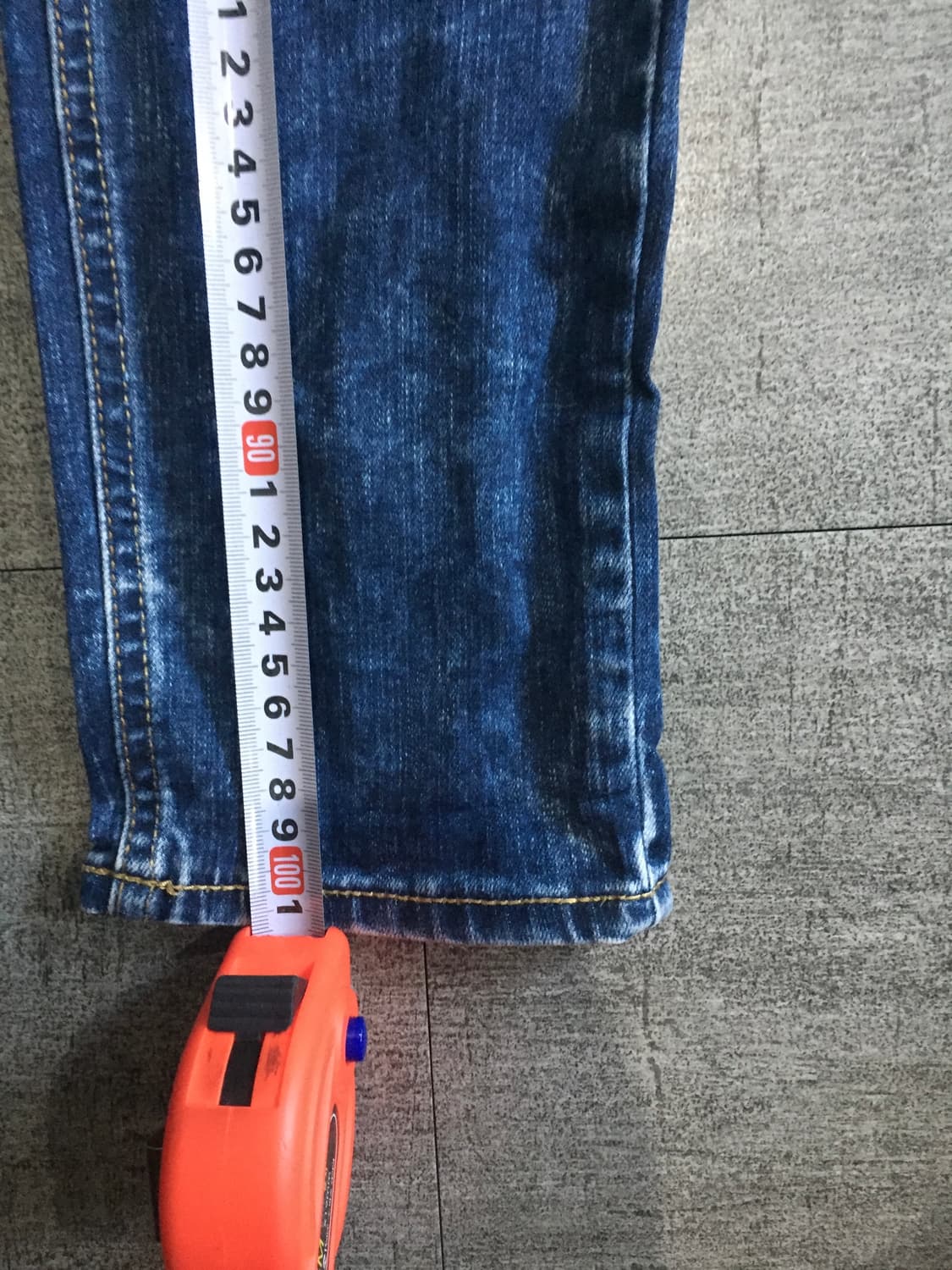 일본빈티지 아메리칸이글 오리엔탈보헤미안 워시드 레이싱데님팬츠 상품이미지4