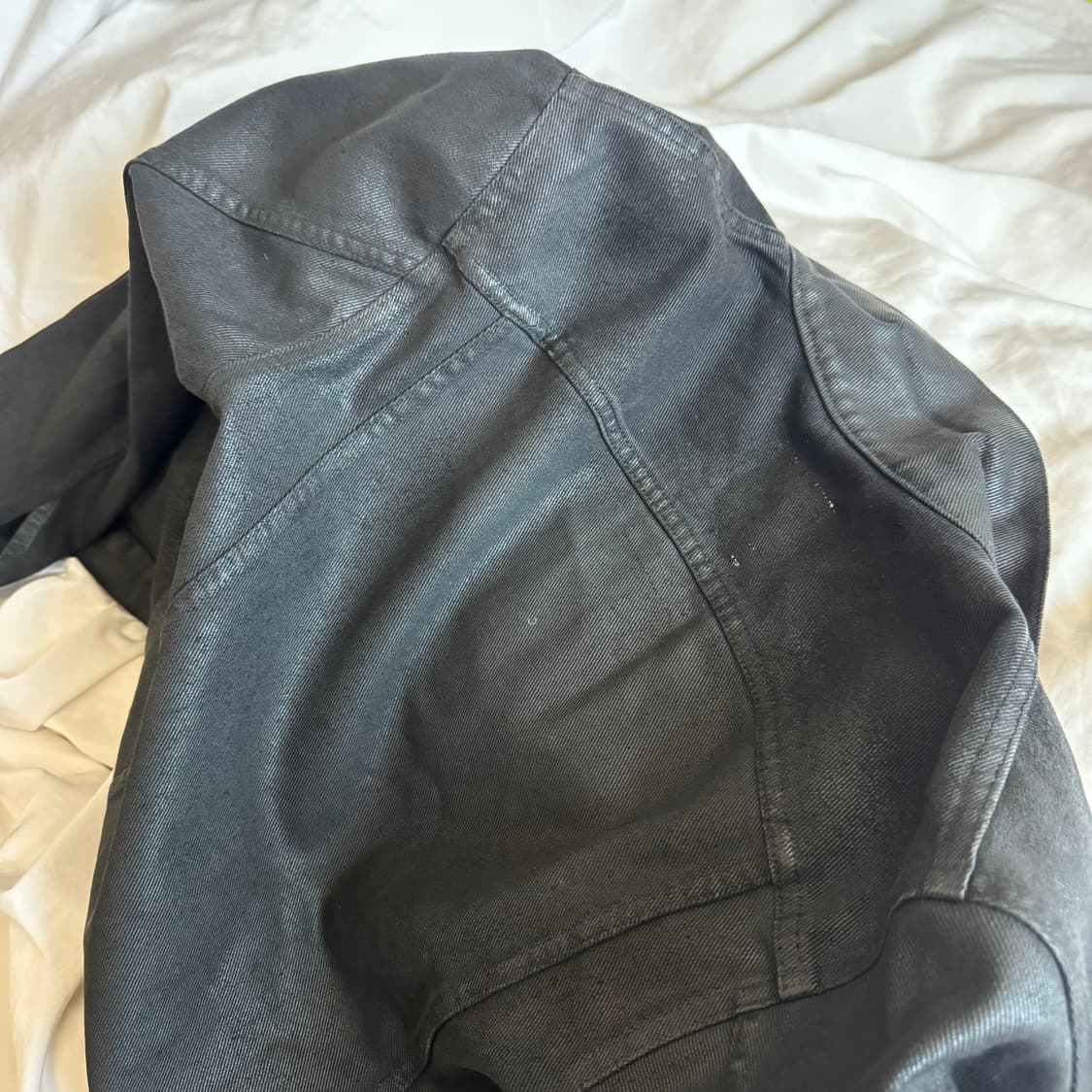 1999 helmut lang coated 트러커 상품이미지5