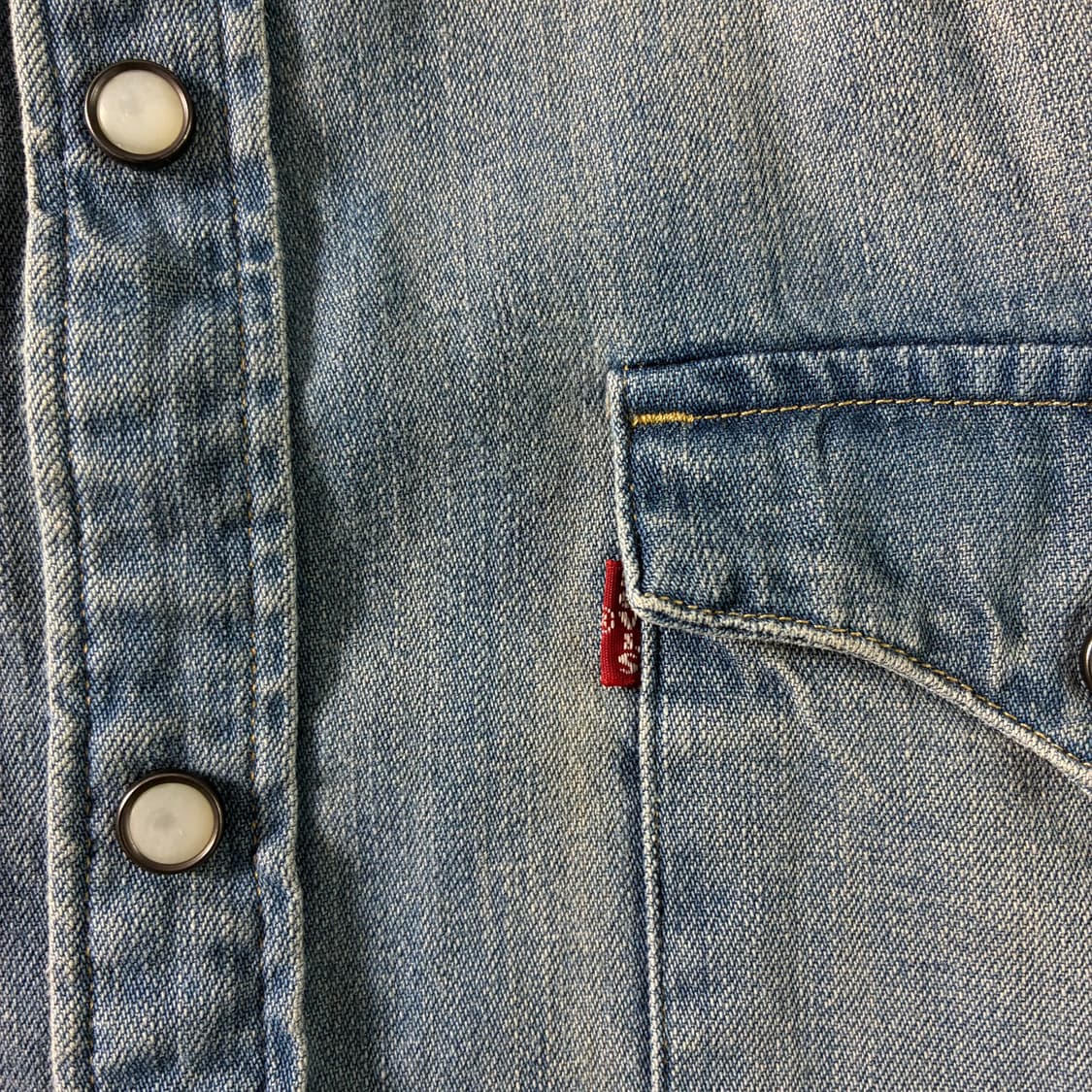 Levi's  리바이스 레드탭 웨스턴 데님셔츠  상품이미지3