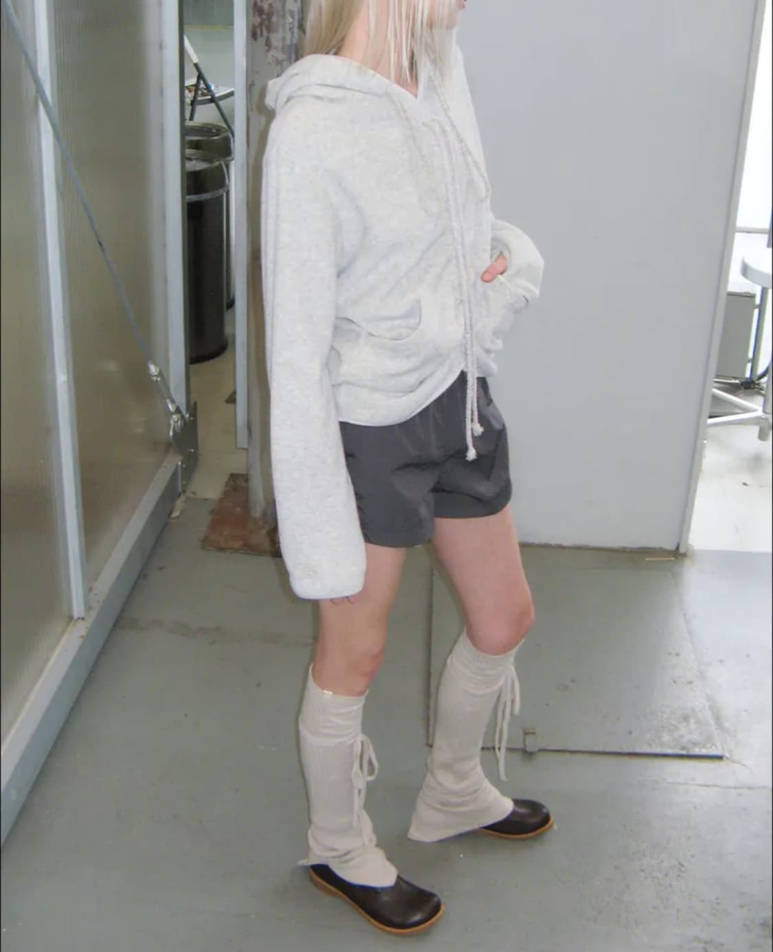 Soft Fleece Hoodie / Gray 상품이미지1