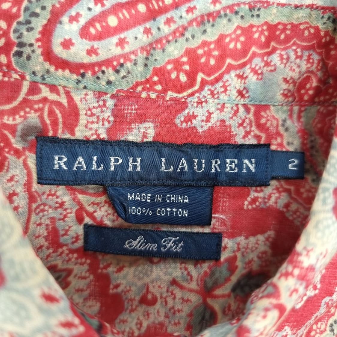 [랄프로렌] 에스닉 페이즐리 패턴 웨스턴 셔츠 M19892 상품이미지7