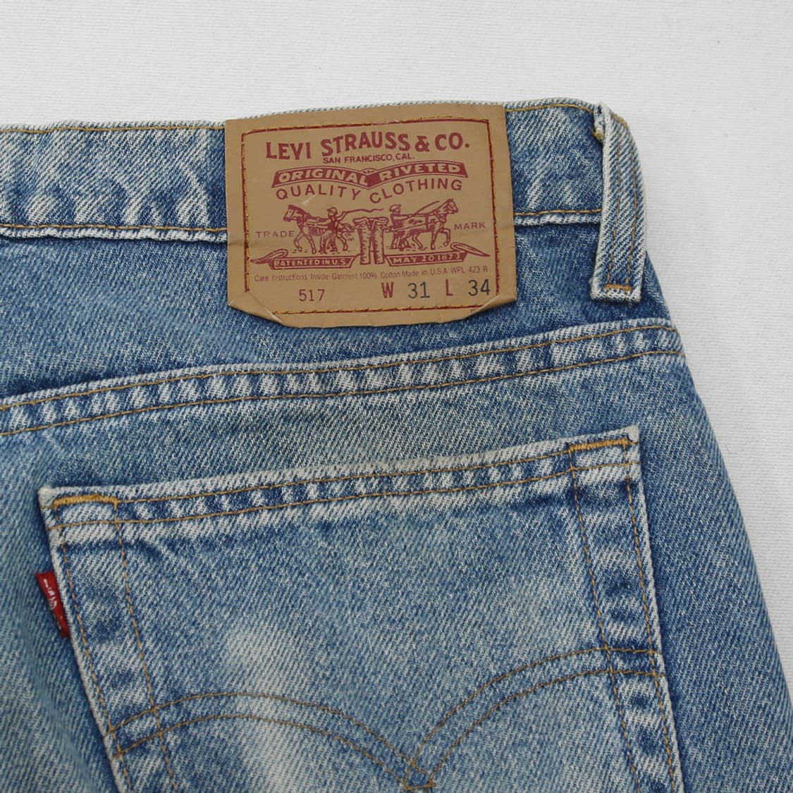 90's 리바이스 517 부츠컷 진 (남성용 29.5) 상품이미지9