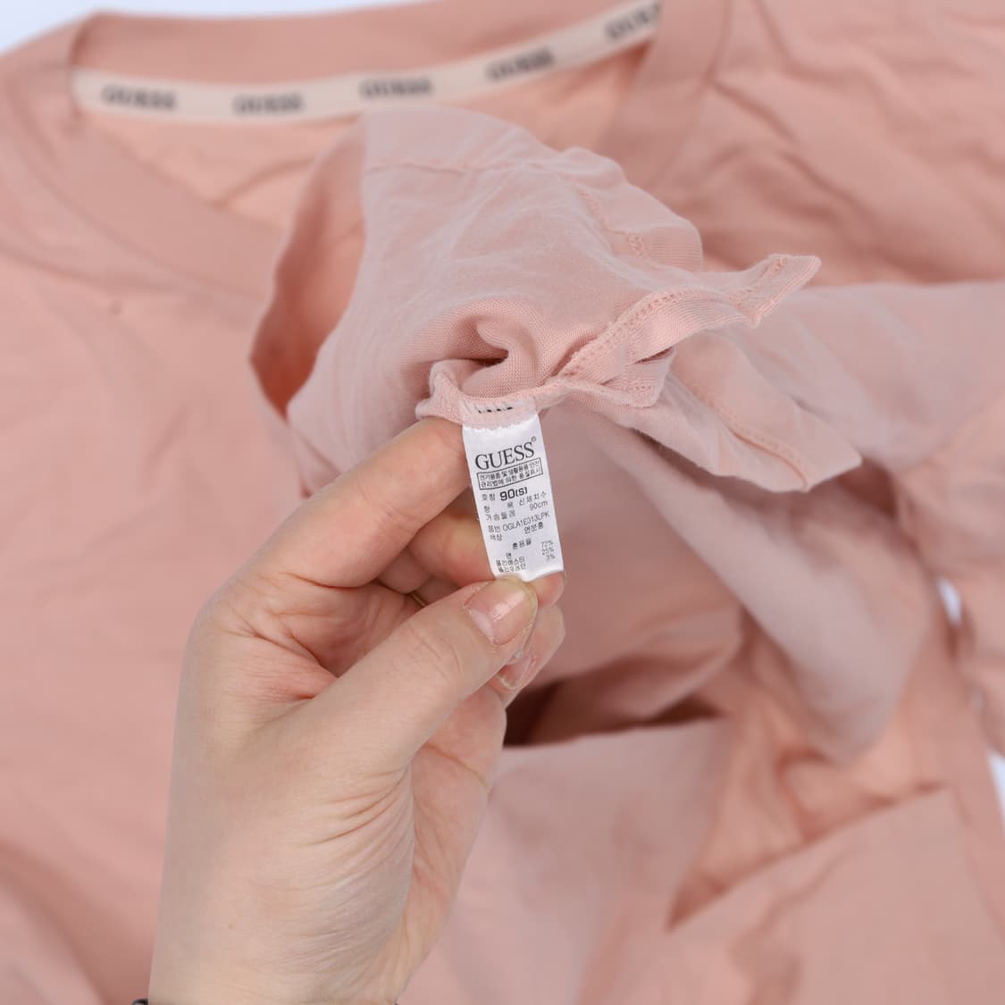 90 게스 여성 반팔 티셔츠 0407M 상품이미지3