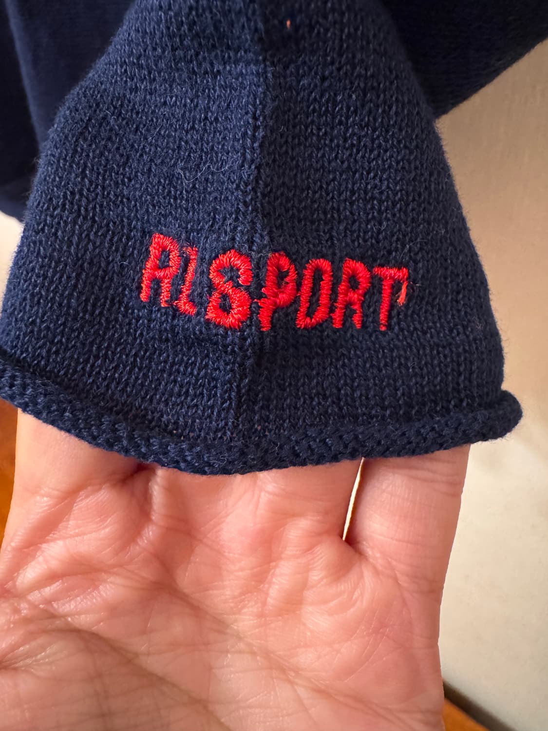 랄츠로렌 성조기니트 상품이미지4