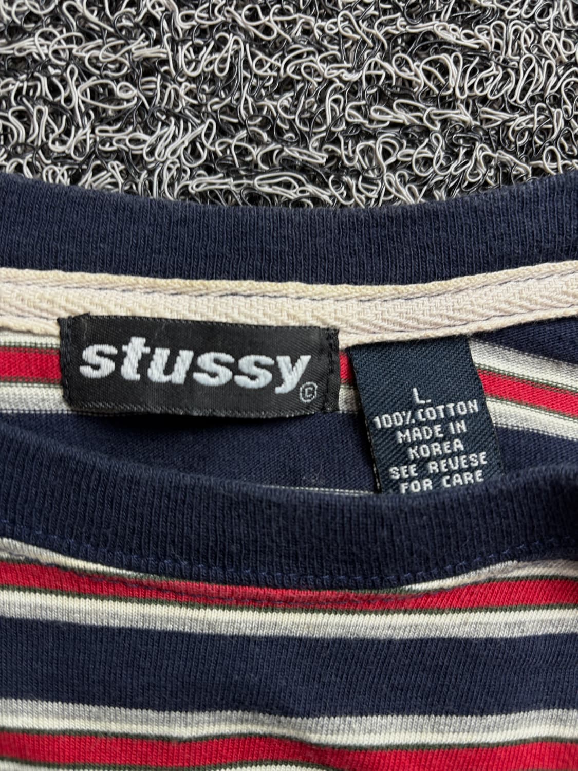00s 스투시 올드스쿨 단가라 반팔셔츠 2476 상품이미지3