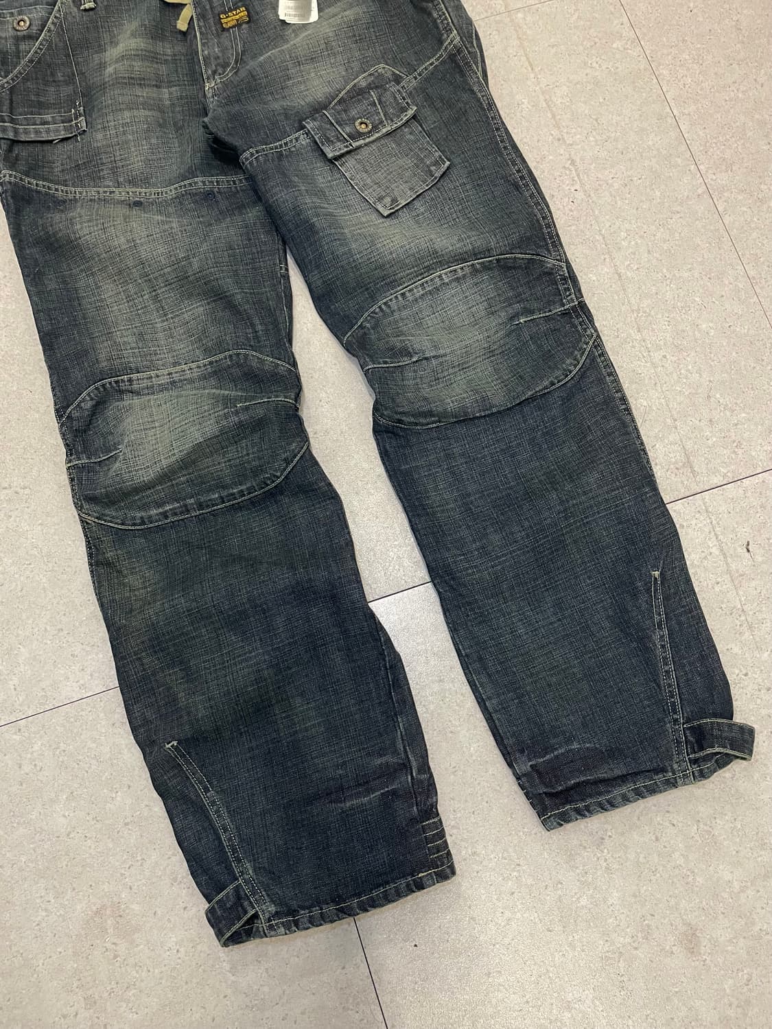 (데드스탁)G-Star RAW 지스타로우 엘우드 워싱 멀티포켓 카고팬츠 상품이미지6