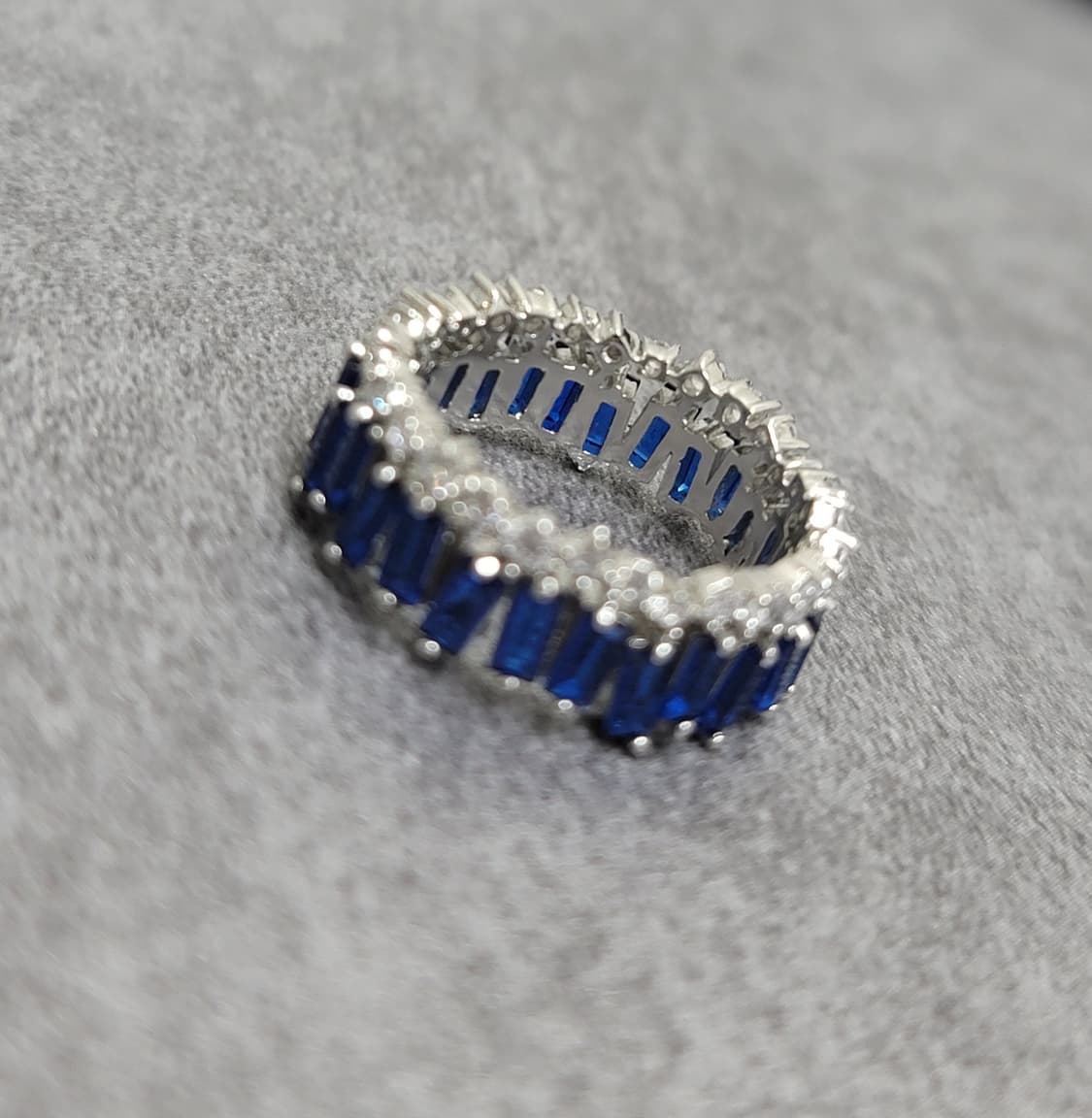 blue cubic ring 상품이미지4