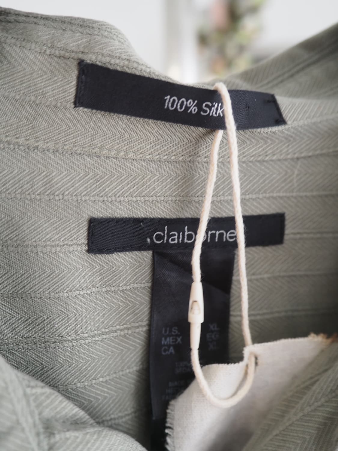 claiborne silk shirt  상품이미지7