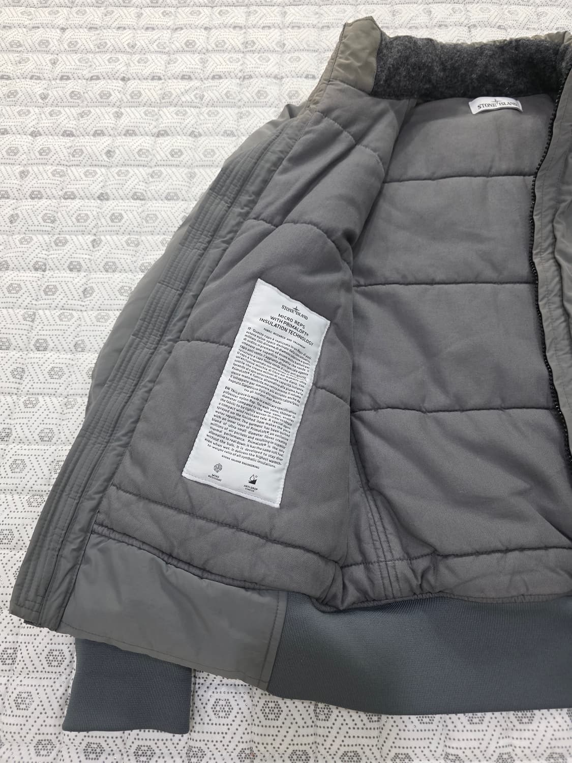 정품 스톤아일랜드 마이크로랩스 경량 패딩 자켓 95 상품이미지6