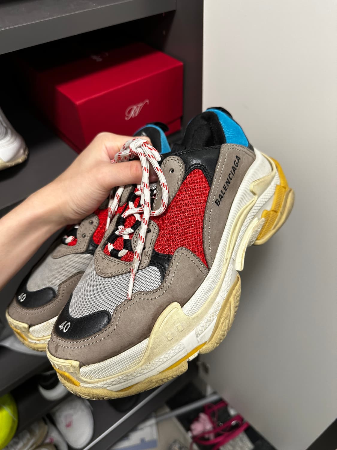 발렌시아가 트리플 에스 멀티컬러 40 상품이미지2