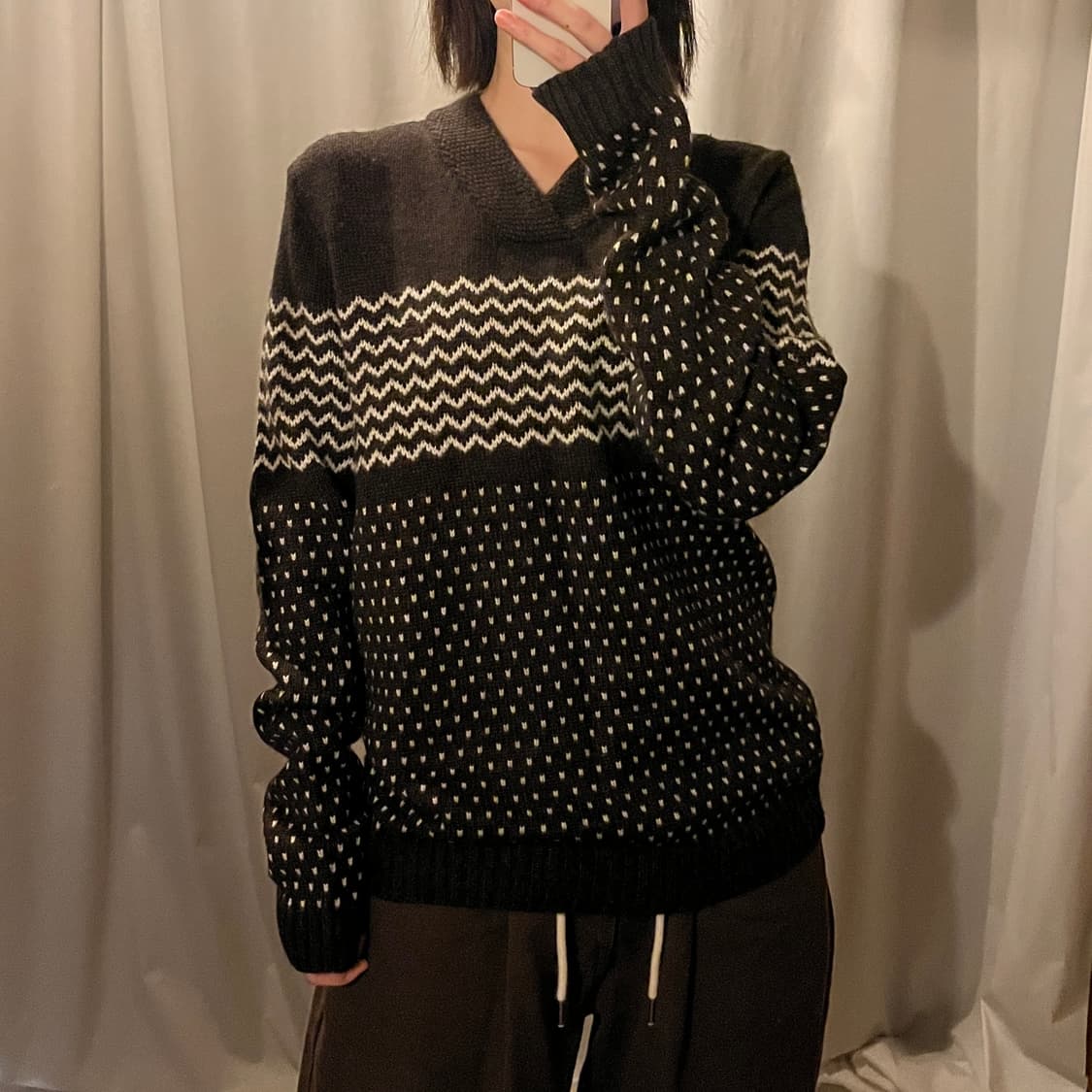 라코스테 브이넥 니트 상품이미지2