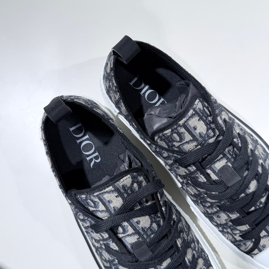 (A+/43) / 디올 오블리크 B23 로우탑 스니커즈 자카드 상품이미지7