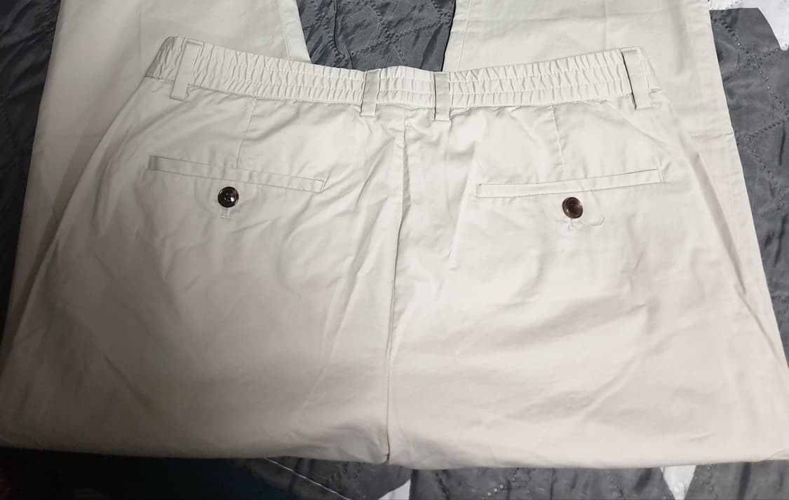 ANDZ 지오지아 스판 스트레치 밴딩 치노팬츠 아이보리 (32) 상품이미지3