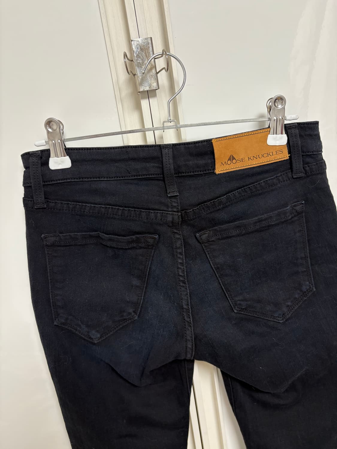 무스너클 블랙데님진 상품이미지5