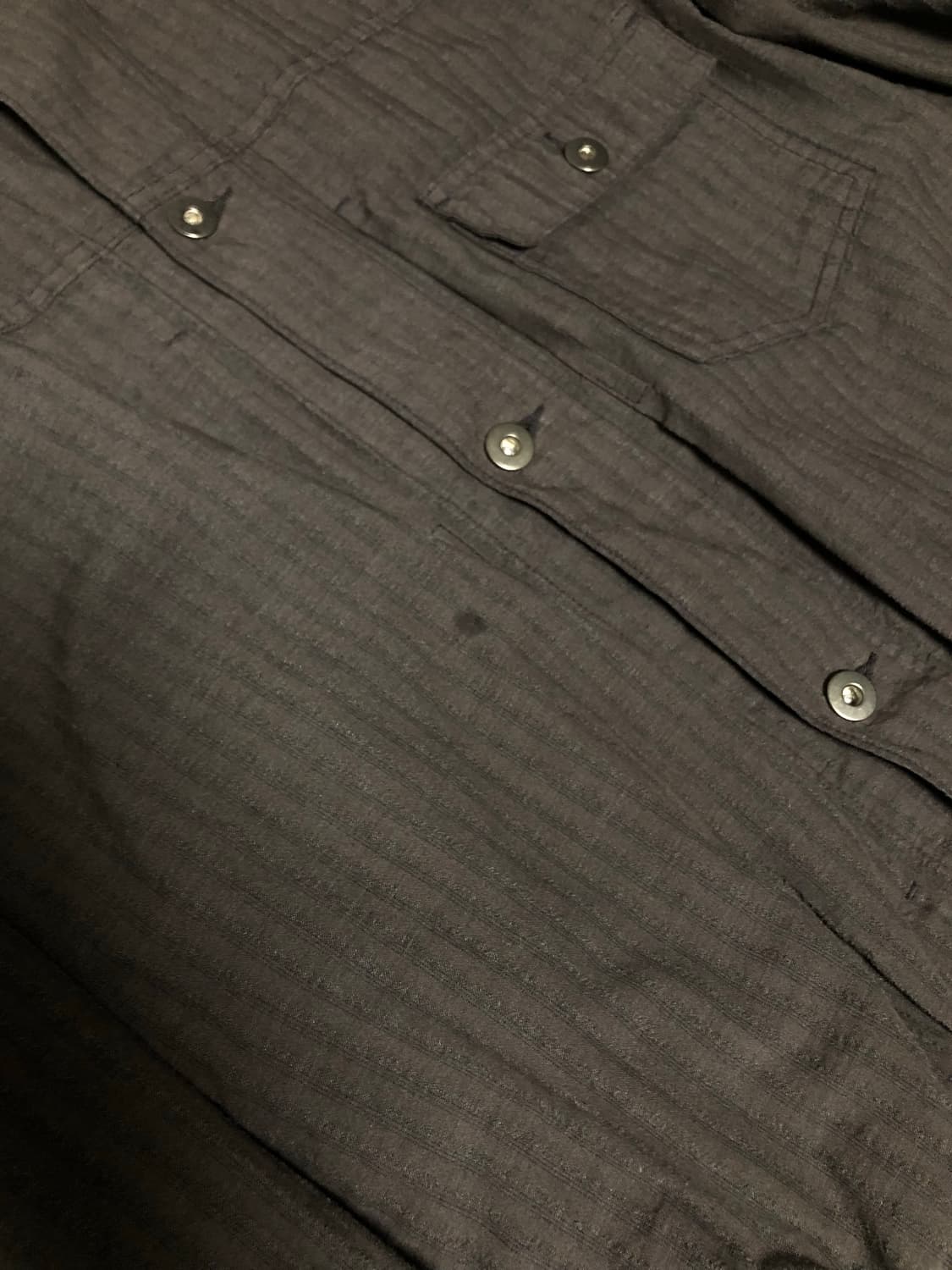 3) 폴리테루 라이트 크러커 스트라이프 차콜 상품이미지2