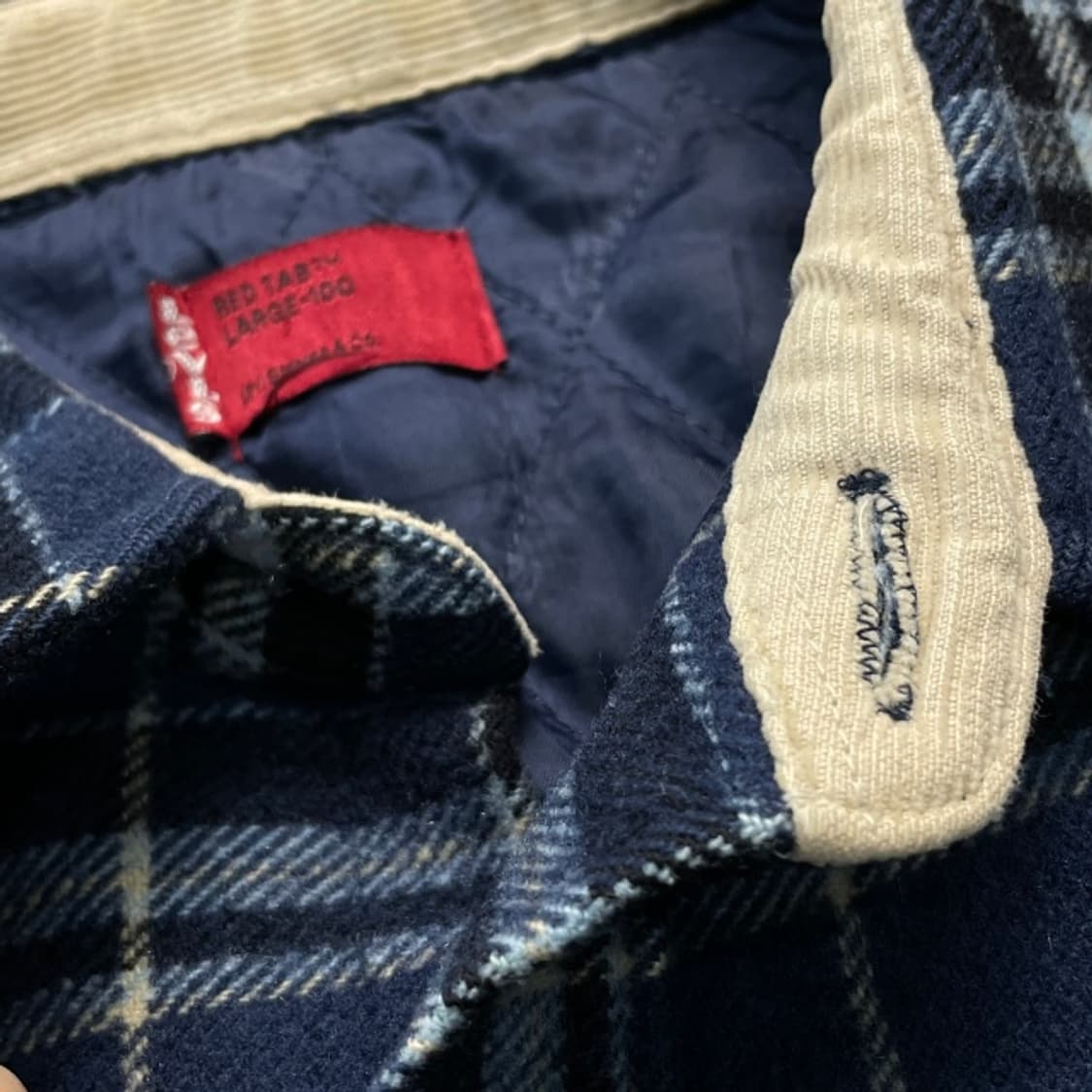 100 리바이스 레드탭 누빔 셔츠 상품이미지4