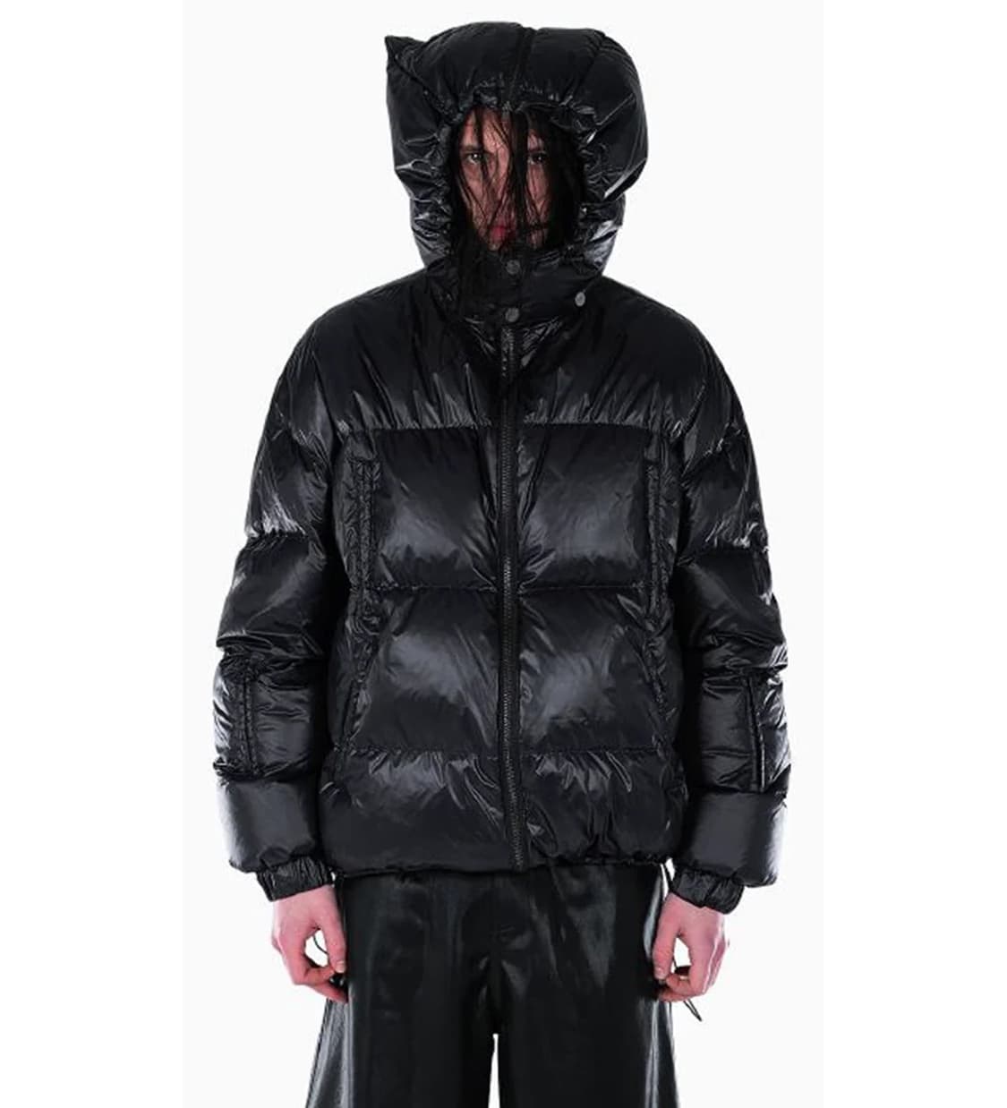 VAIN PUFFER JACKET BLACK 베인 푸퍼 자켓 상품이미지1