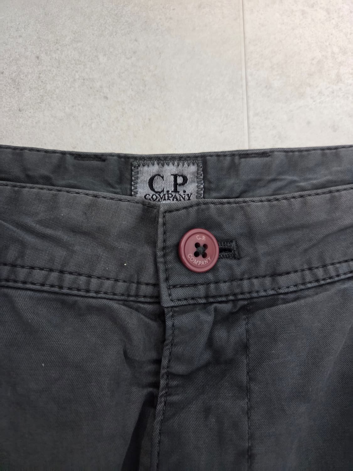 C.P. Company 카본 블랙 카고 팬츠 상품이미지7