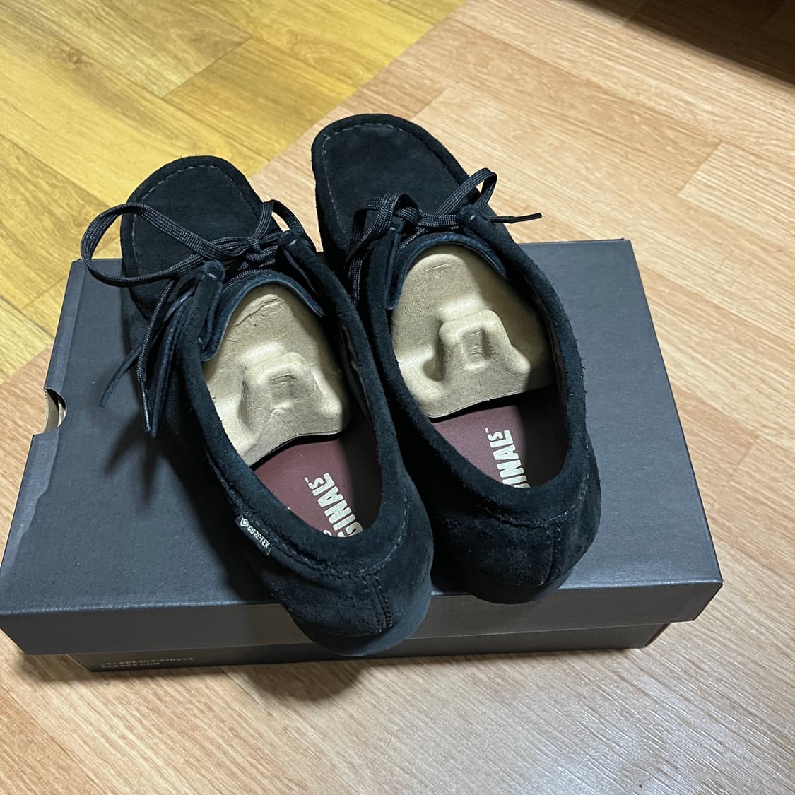 [UK 8.5, 270] 클락스 왈라비 gtx 고어텍스 / Black 상품이미지2