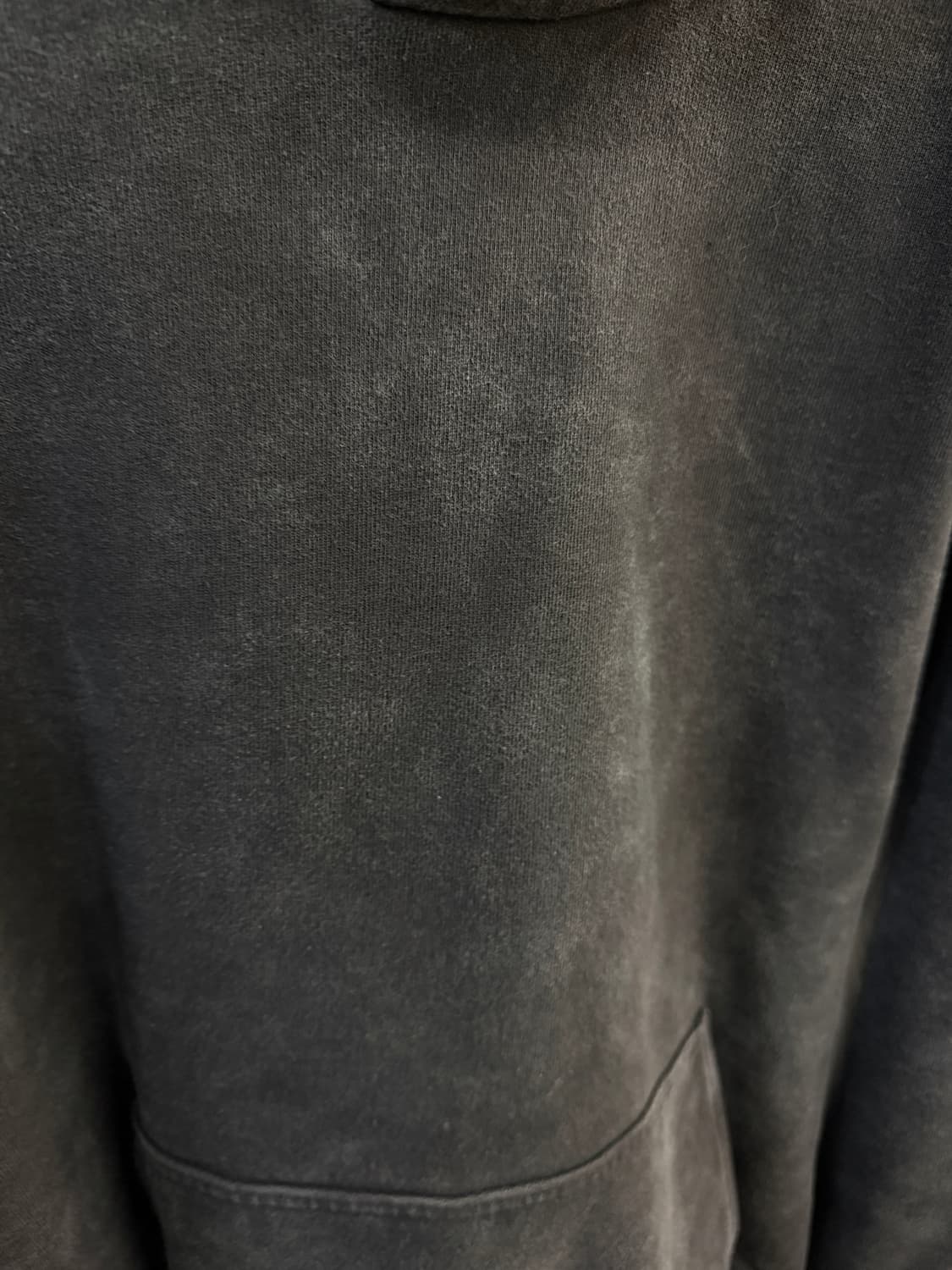 VUJADE 뷰자데 블랭크 워시드 후드 브라운 상품이미지6