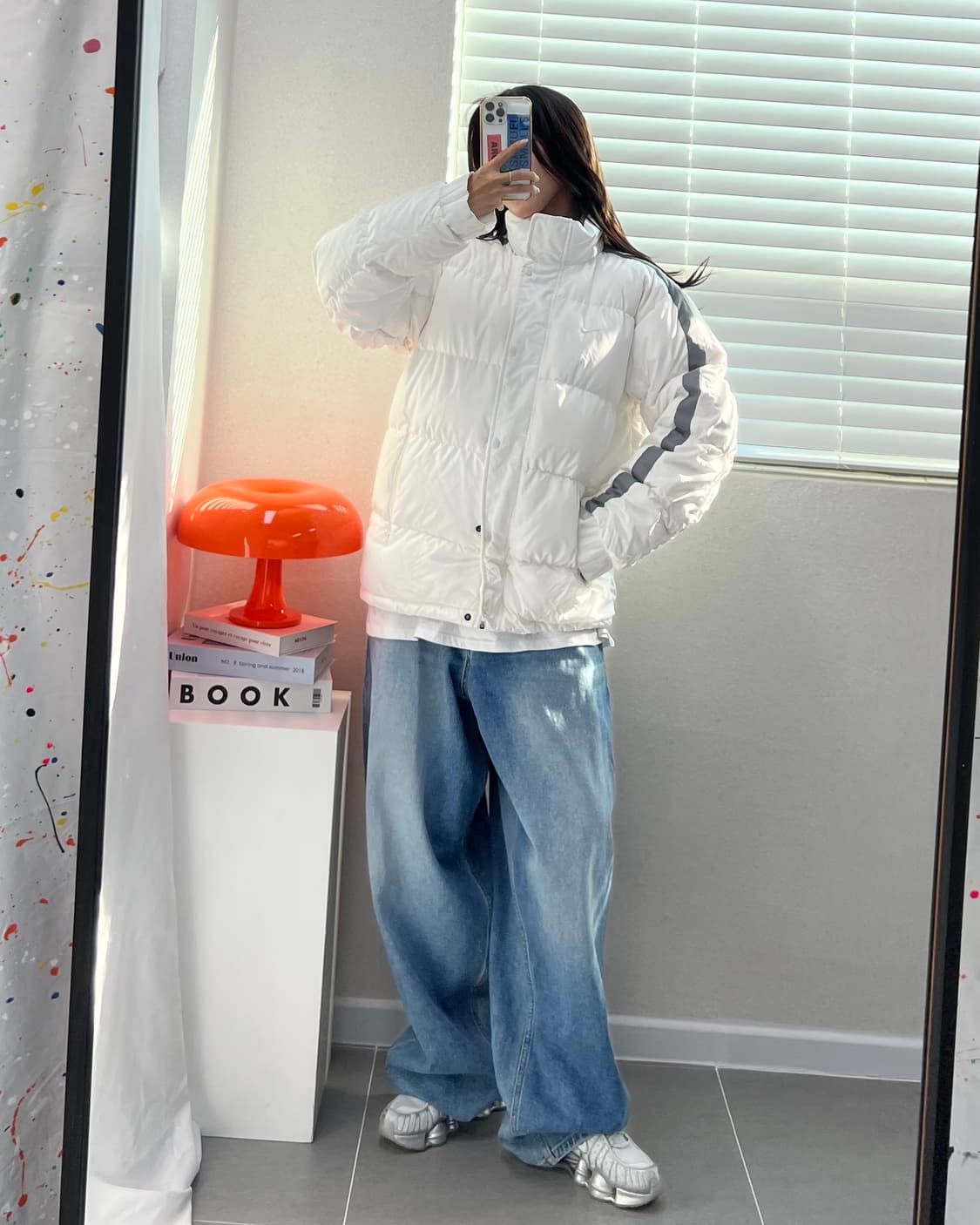 (L)90'S 나이키 오리털 패딩-M1343 상품이미지10