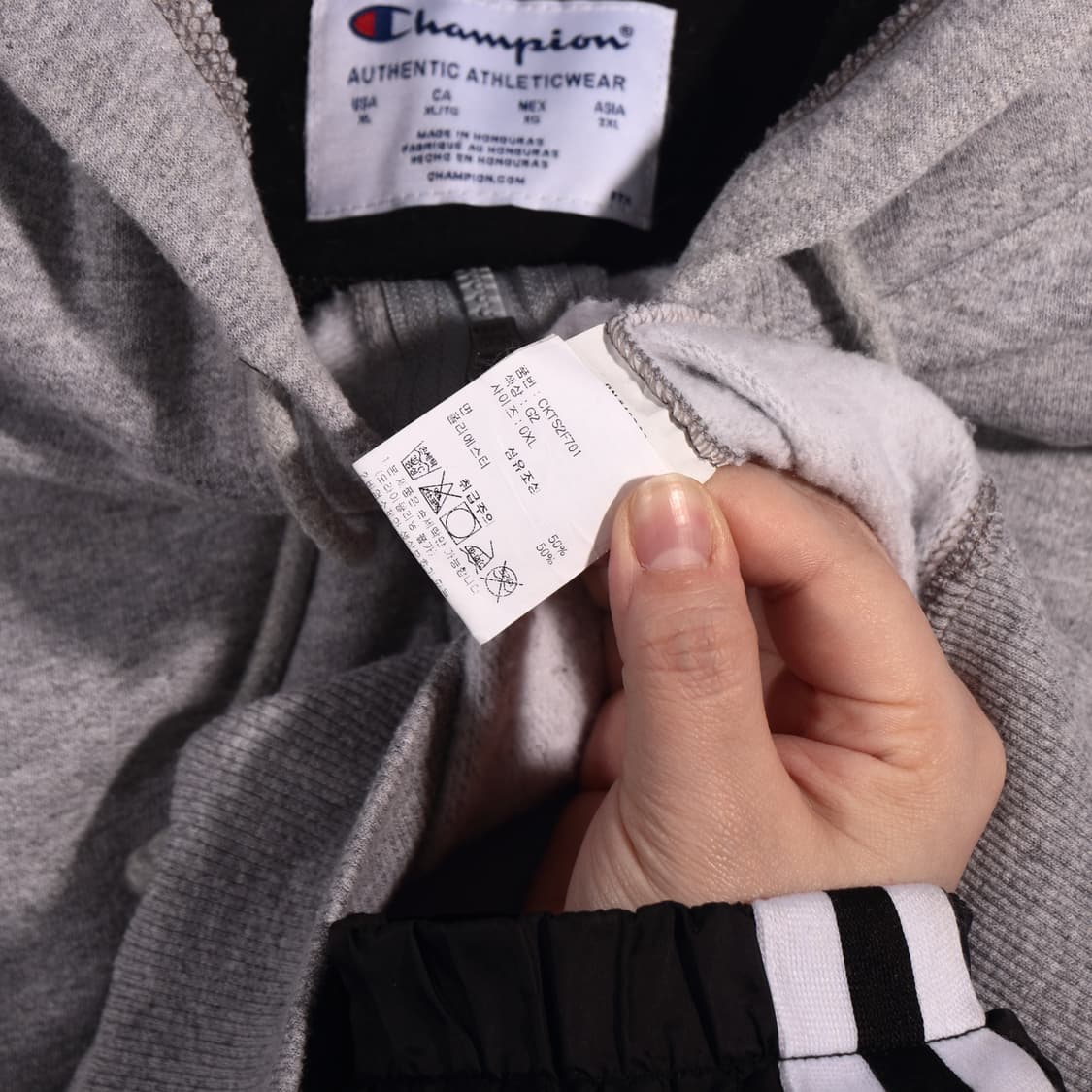 [핫딜] 챔피온 자수로고 후드집업 B629 상품이미지5