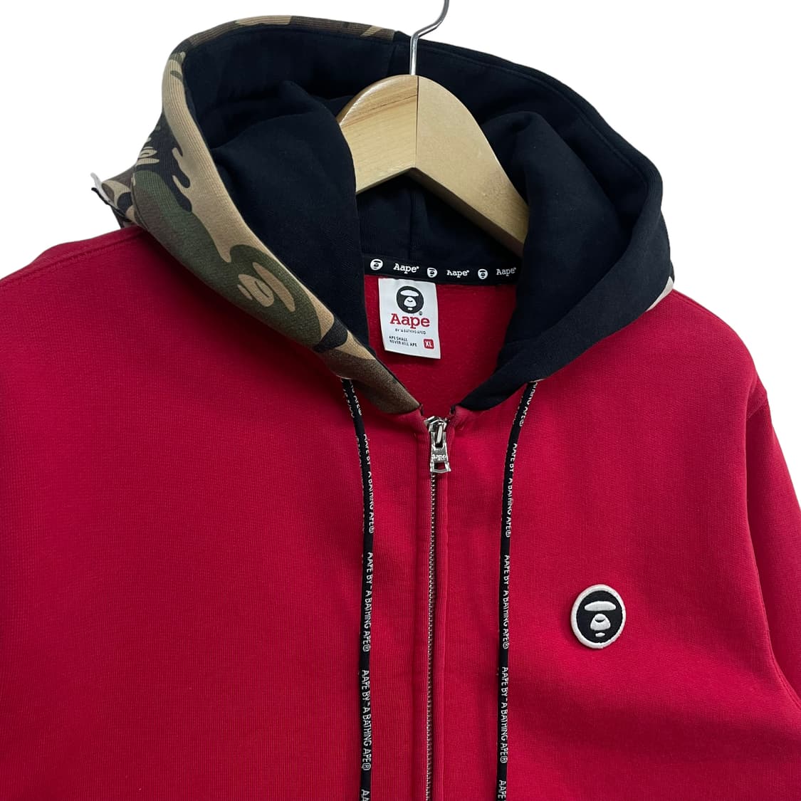 Aape camo hooded zip-up 상품이미지2