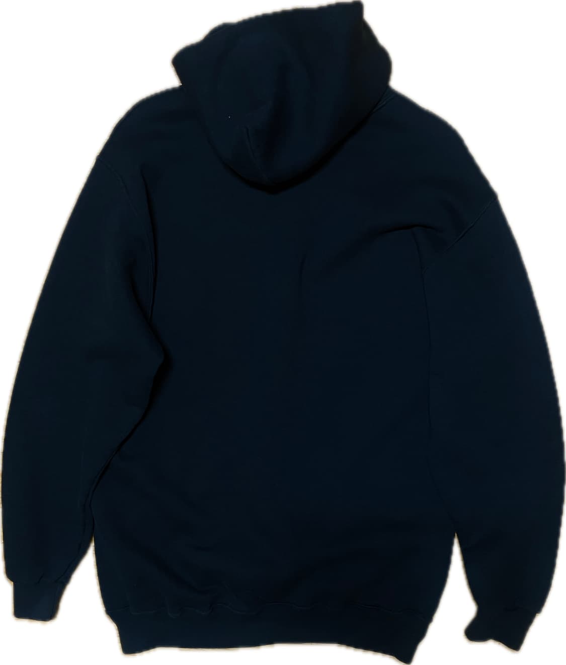 [XL] 러셀 블랭크 후드티 블랙 상품이미지2