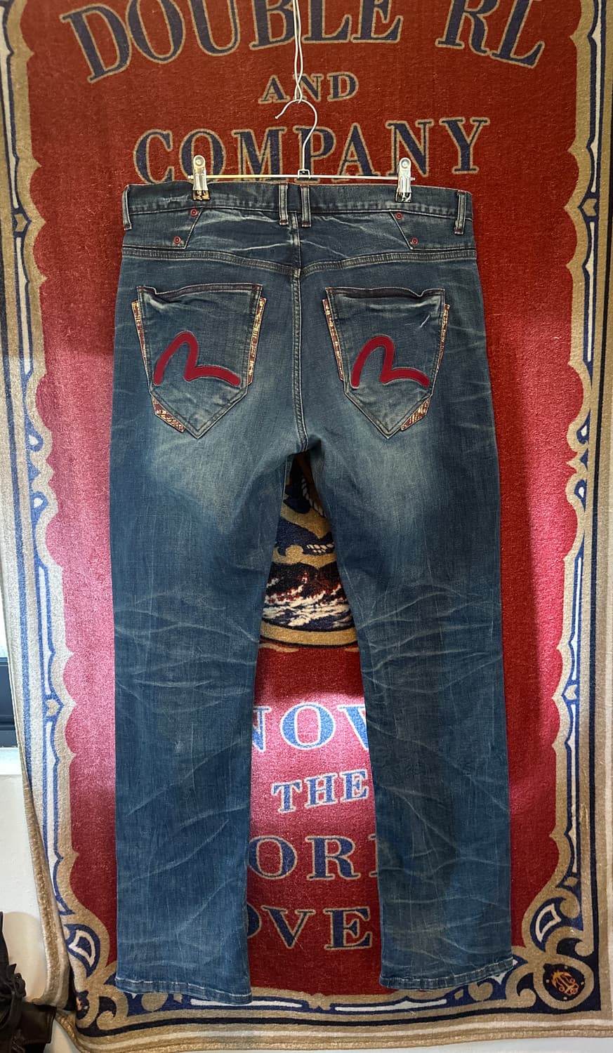 Evisu Straight Pants / W36 상품이미지1