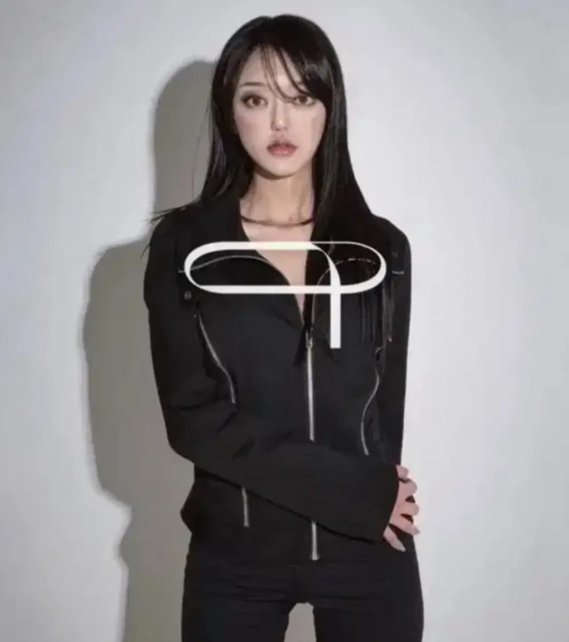 딥인블루 메이드 자켓 집업 바이커 블랙 새상품 상품이미지2