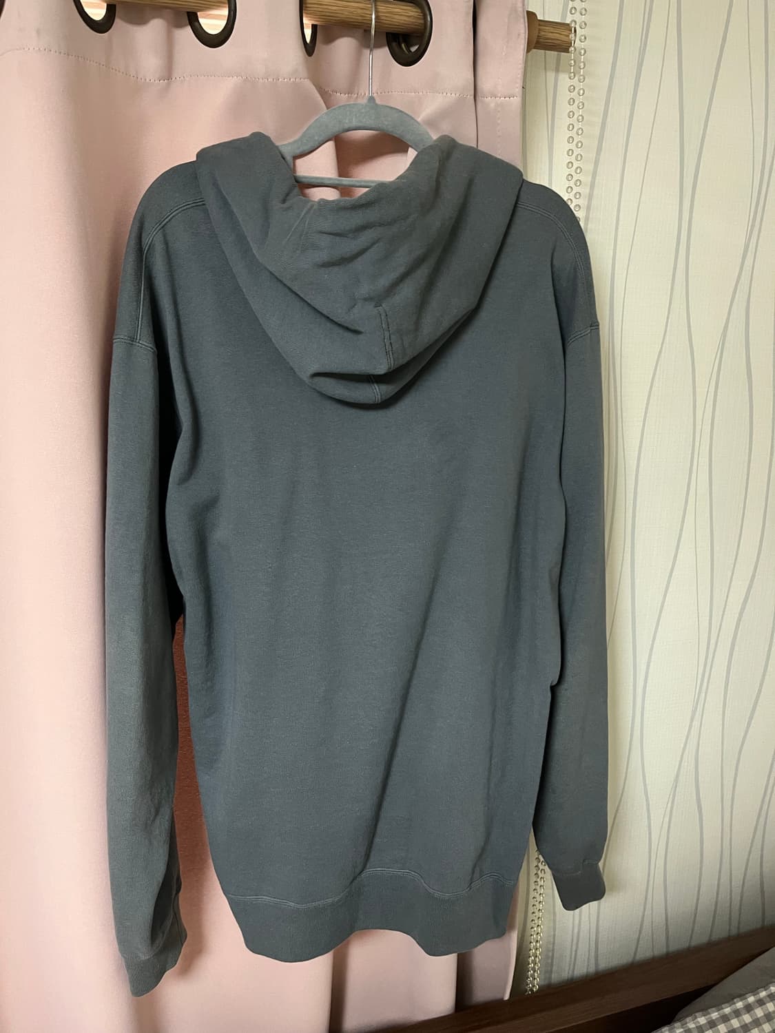 꼼데가르송 옴므 후드집업 차콜 L 상품이미지2