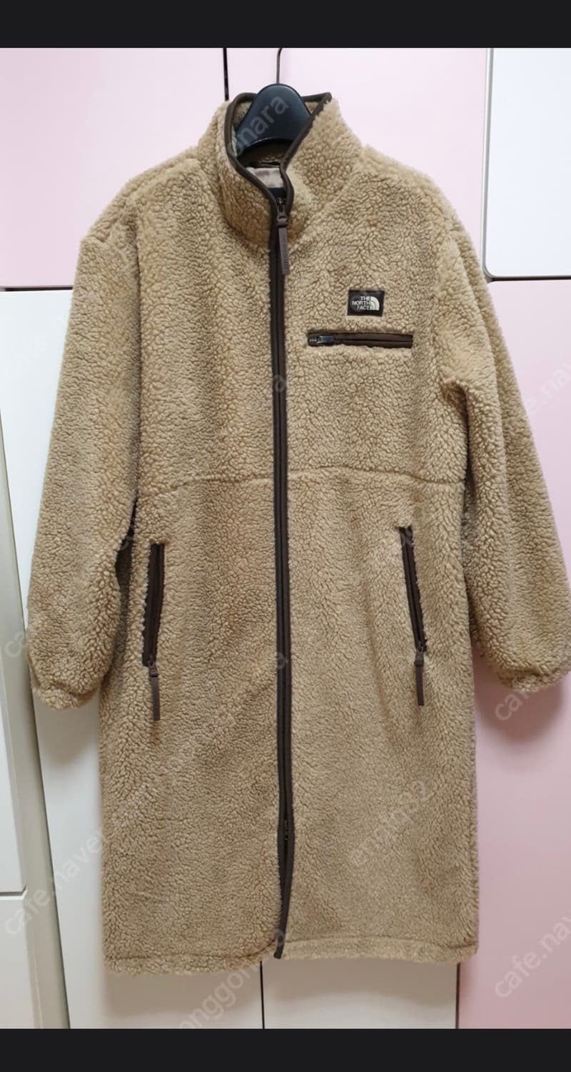 노스페이스 뽀글이 롱 코트 베이지 상품이미지4