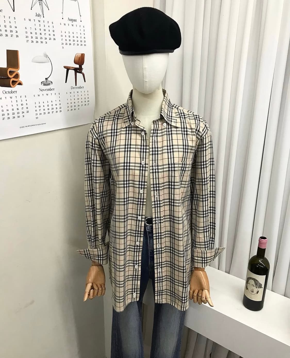 버버리 노바체크 셔츠 상품이미지7