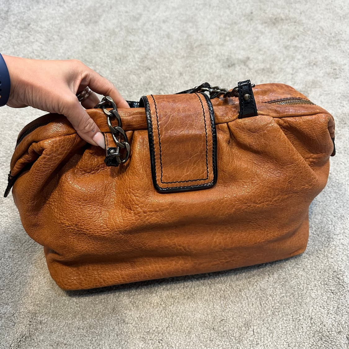 펜디 2006년 빈티지 가죽 숄더 B Bag 상품이미지9