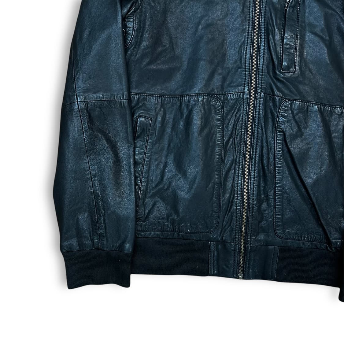 리바이스 레더 블루종 자켓 상품이미지3