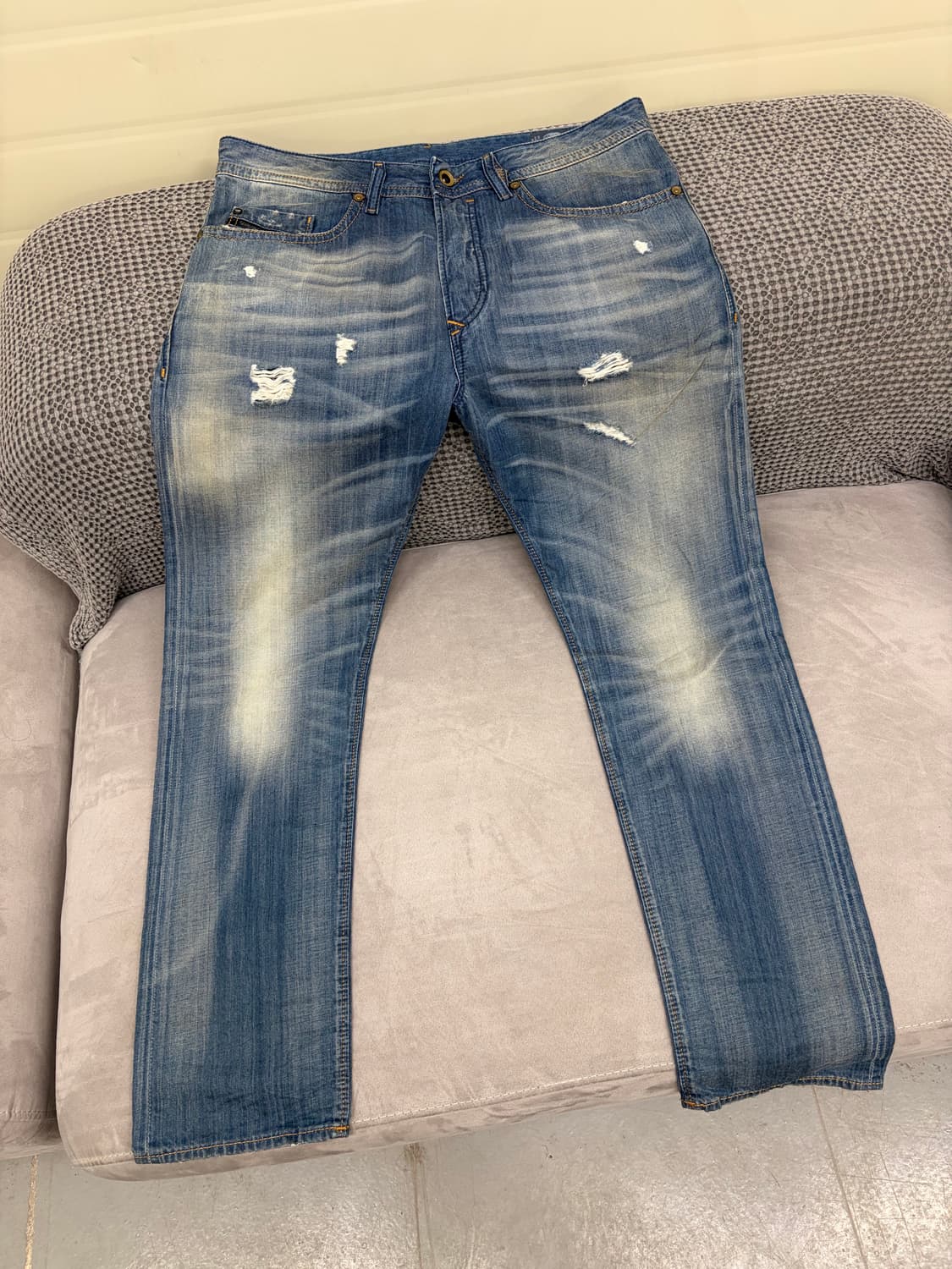 디젤 한정판 블루아이콘 버스터 32/30 MADE IN ITALY 상품이미지1