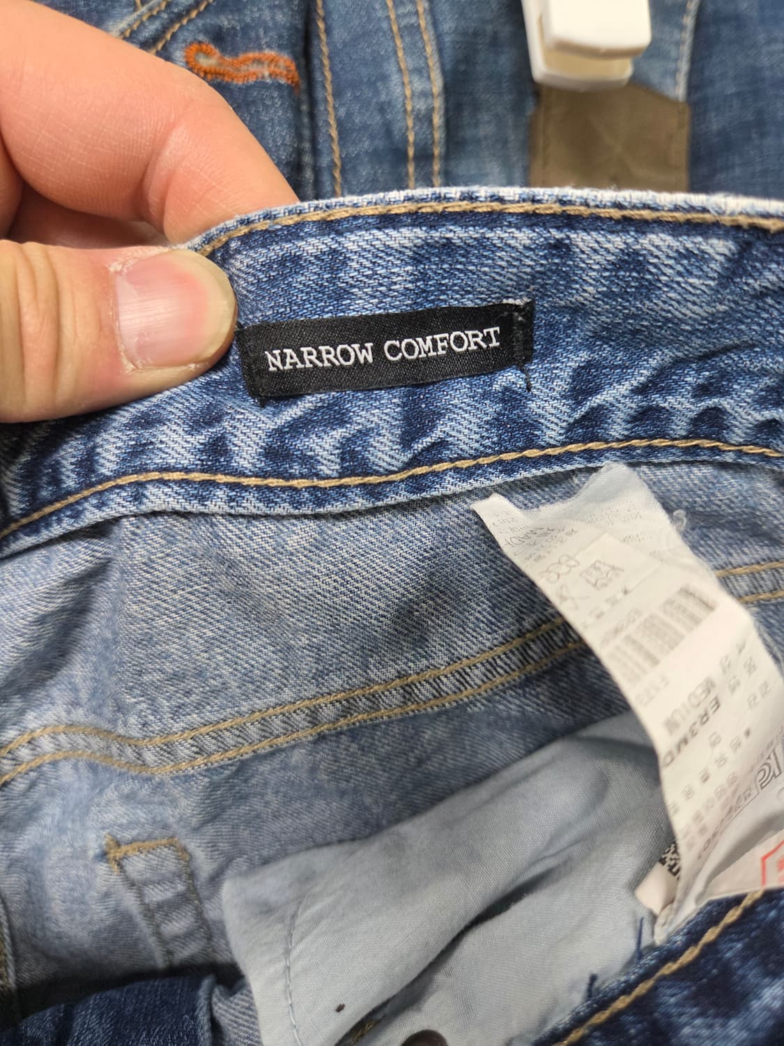 에비수 데미지 데님팬츠 30 상품이미지5