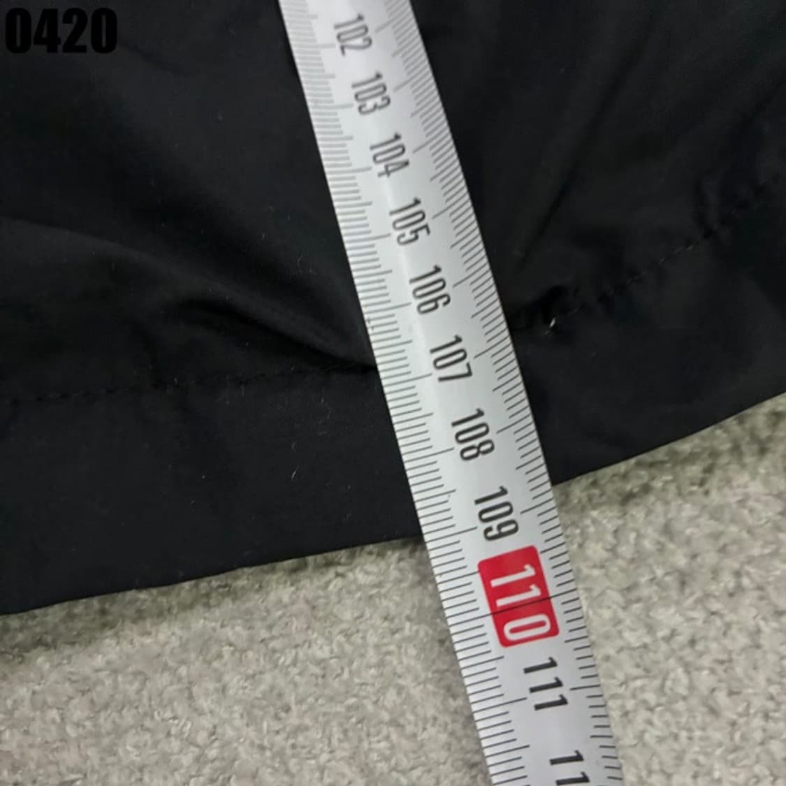 아디다스 삼선 트레이닝 바지 블랙 2XL 상품이미지6