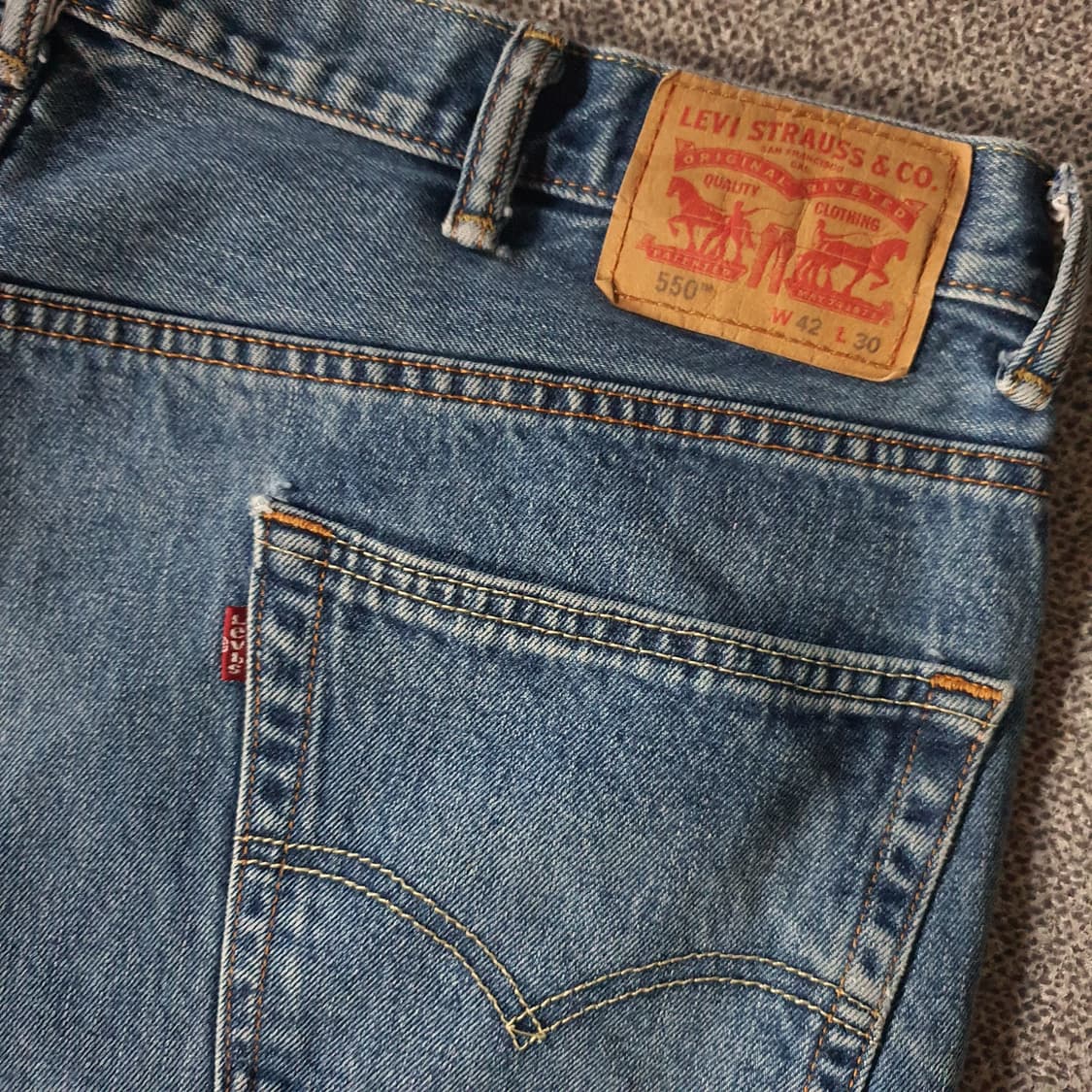 빅사이즈 리바이스 550 빈티지  데님 No.17 상품이미지6