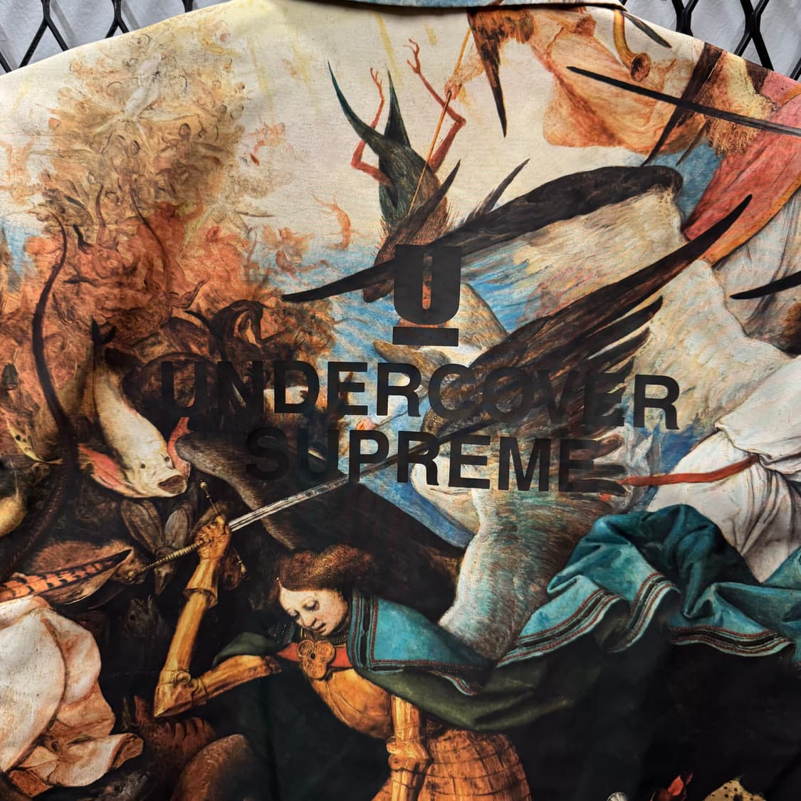 16FW 슈프림 X 언더커버 타락한 천사의 추락 프린팅 코치 자켓 상품이미지5