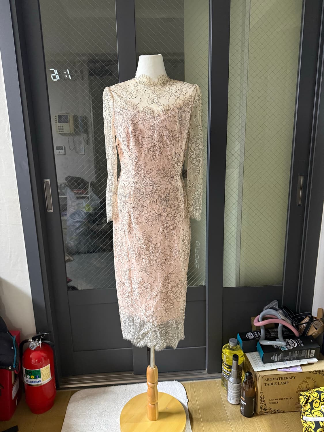 아보이보 레이스 드레스 상품이미지3