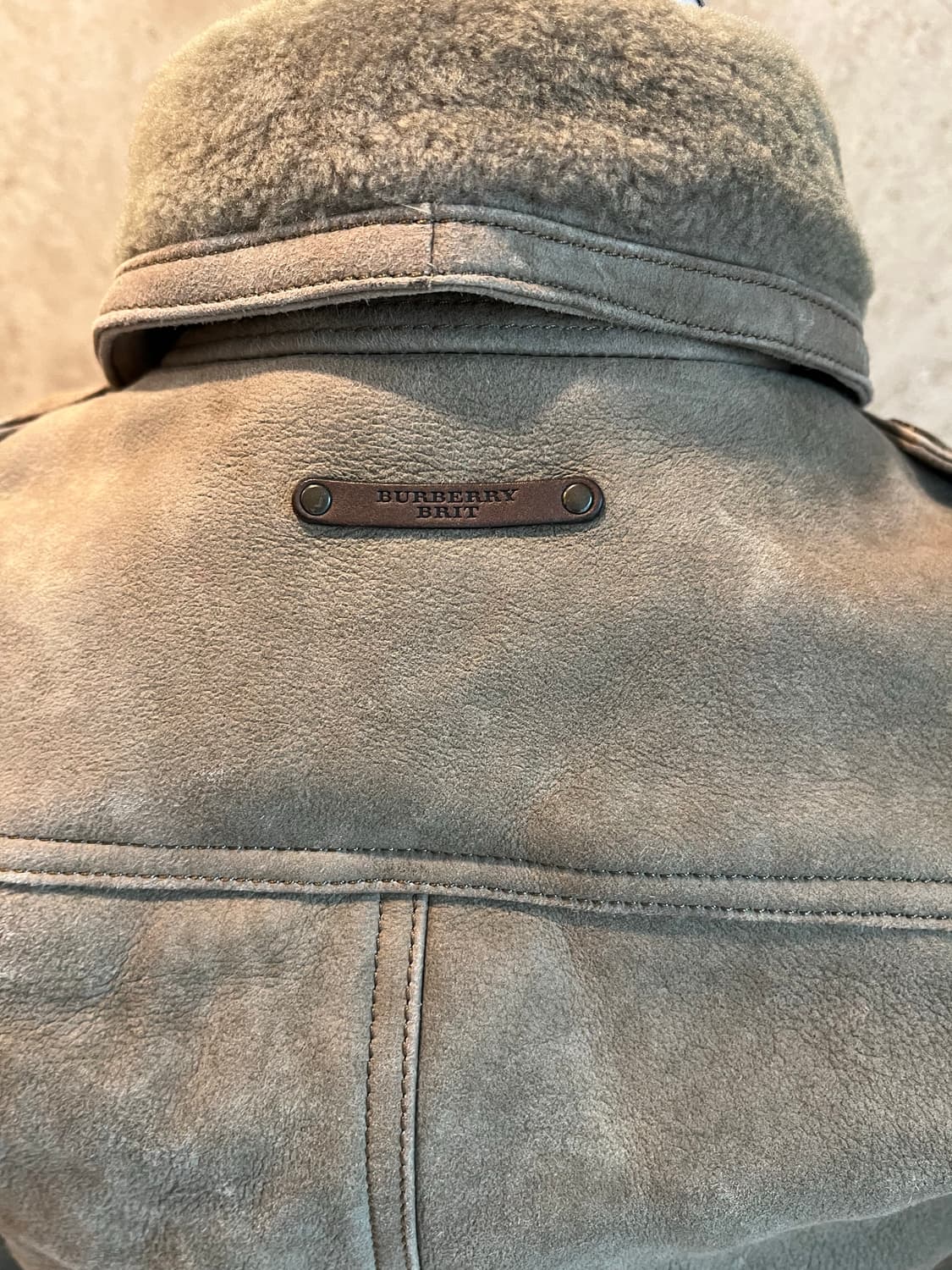 버버리 브릿 양가죽 자켓 UK6 정품 상품이미지7