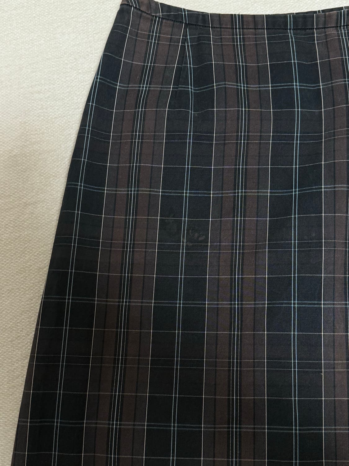 마가렛호웰 체크 미디 스커트 상품이미지3