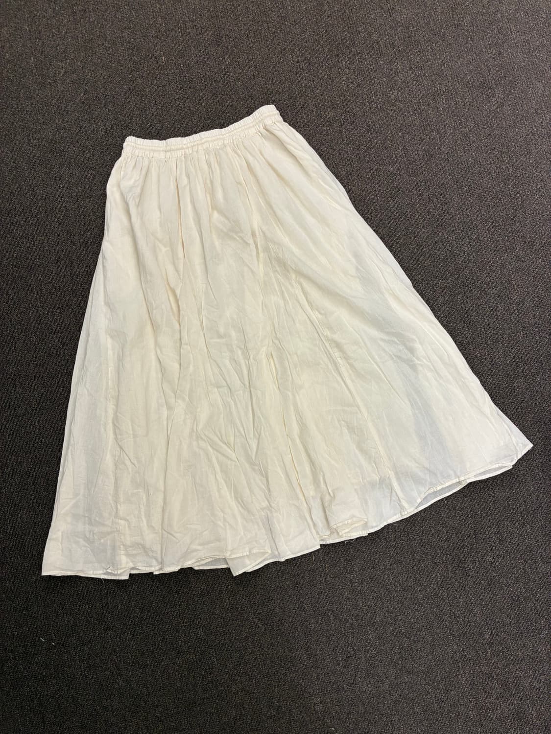 F)Lepsim 빈티지 여성 로프 스트링 롱스커트 상품이미지6