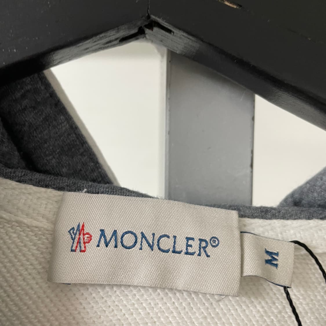 몽클레어 화이트 후드 집업 M 상품이미지5