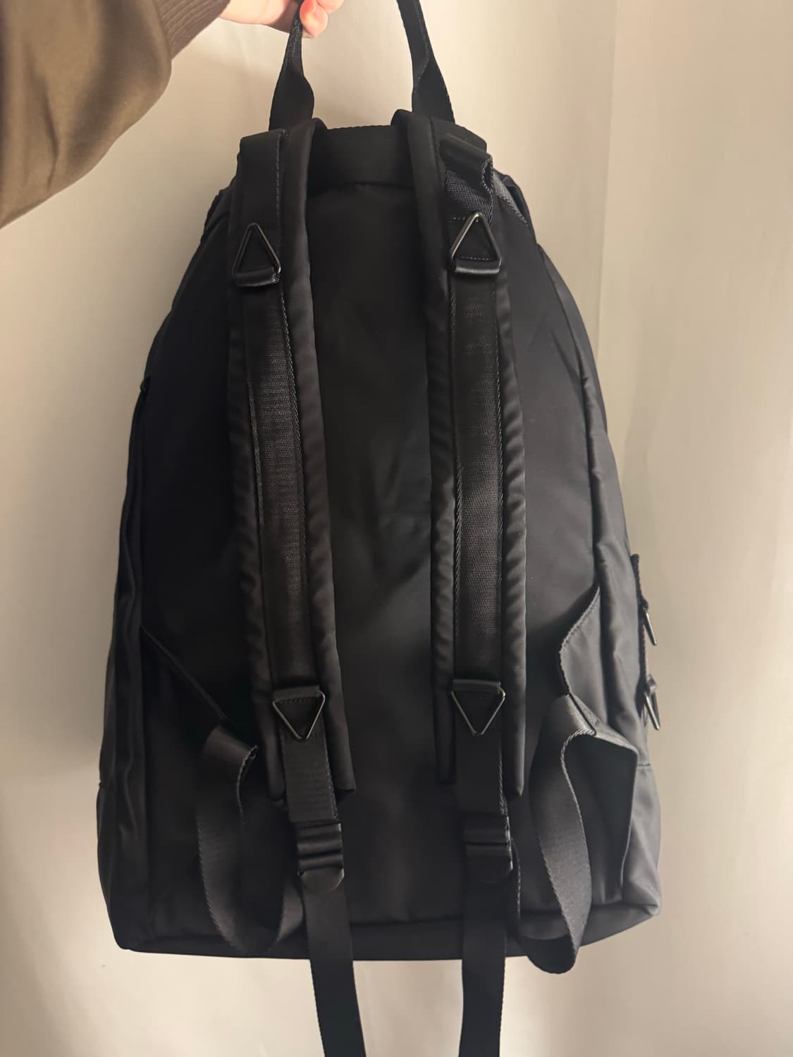 하아카이브 투포켓 백팩 블랙 상품이미지2