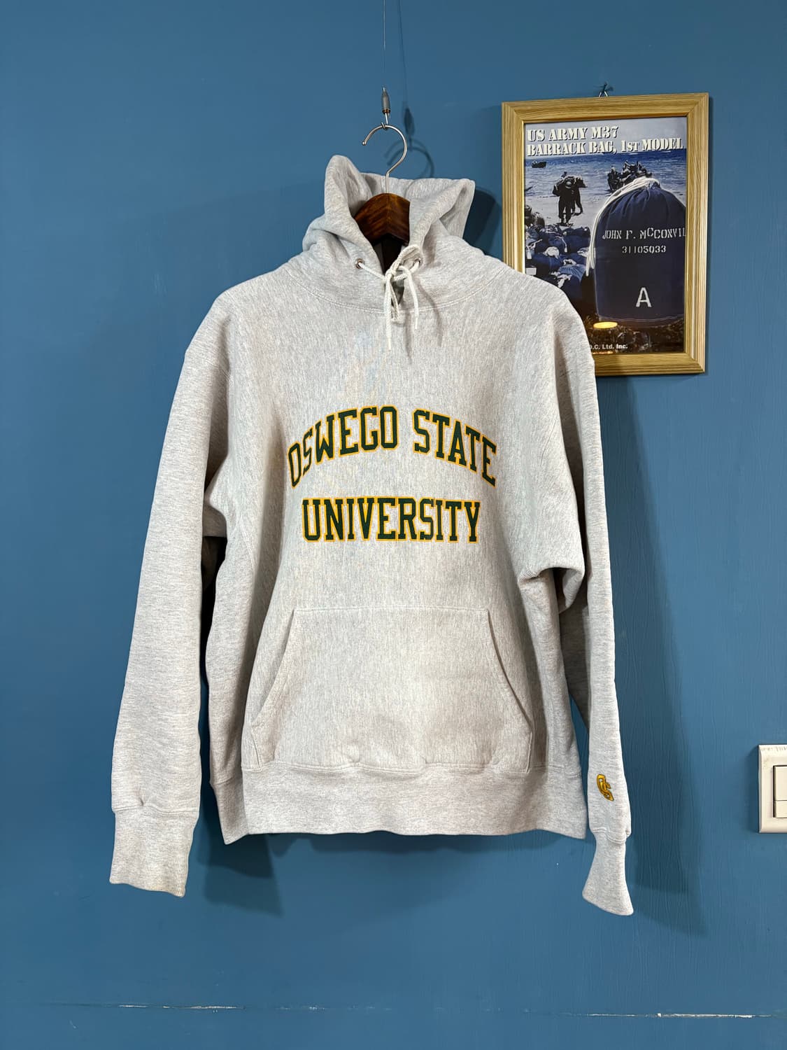 80-90's cotton exchange weave Sweat Hood 상품이미지1