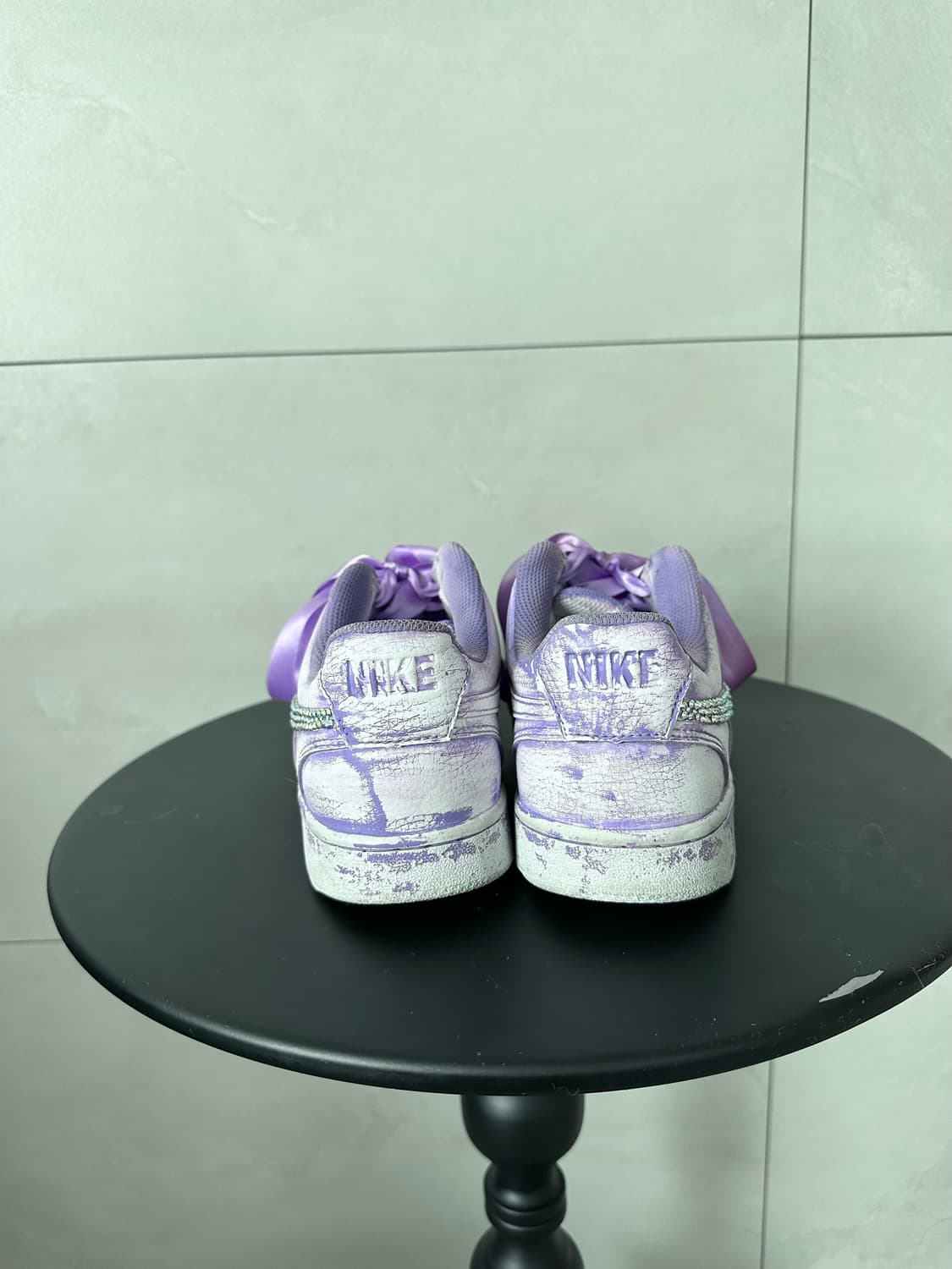 나이키  코트비전 에어포스 커스텀 us6.5 상품이미지7