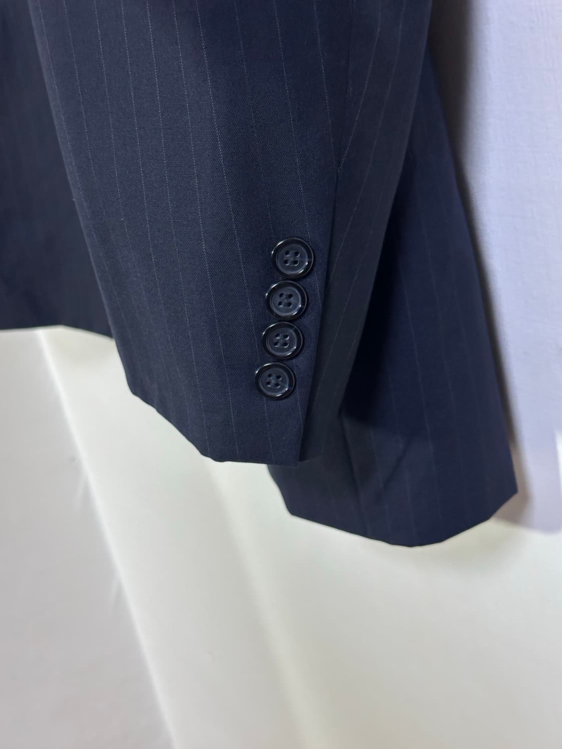 브룩스브라더스 스트라이프 블레이저/105-110/네이비 상품이미지4
