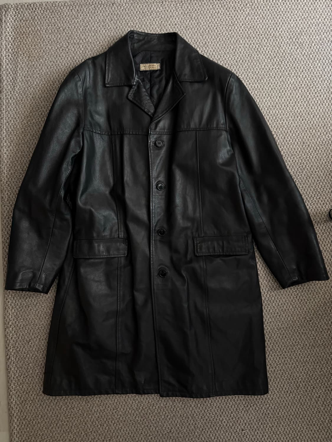 빈티지 레더 카코트 상품이미지1